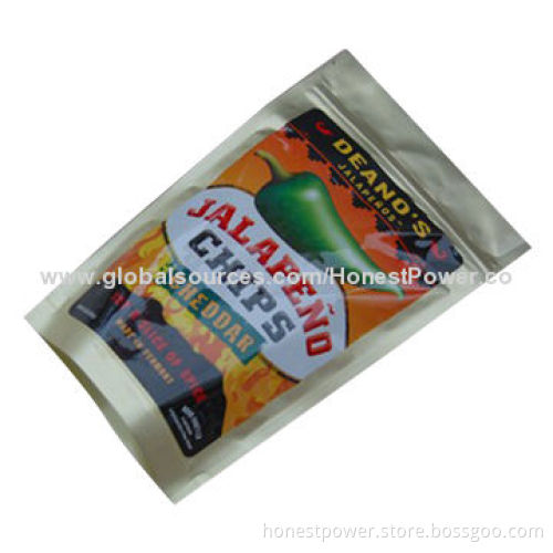 Chips Pouch, High-oxygen and Light Barrier, High-puncture Resistance, Custom Sizes and Designs